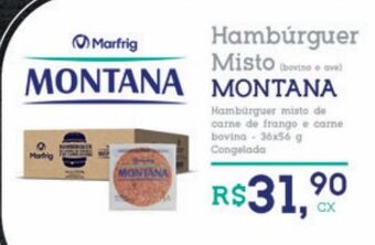 Tenda Atacado Hambúrguer misto montana oferta
