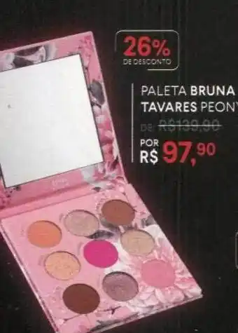Paleta bruna tavares peony 26% de desconto