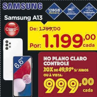 Carrefour Smartphone samsung a13 oferta