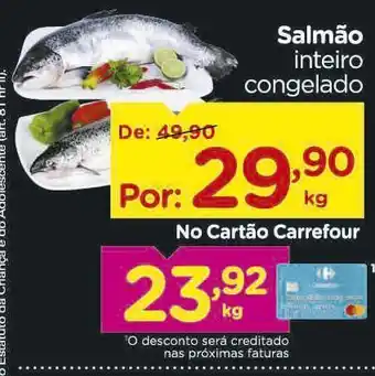 Carrefour Salmão oferta