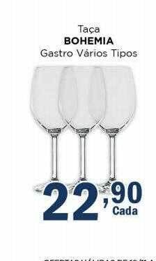 Supermercados Mundial Taça bohemia gastro vários tipos oferta