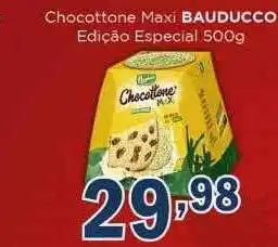 Supermercados Mundial Chocottone maxi bauducco adição especial oferta
