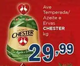 Ave temperada azeite e ervas chester kg