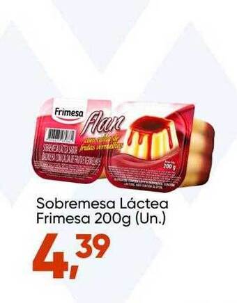 Imec Supermercados Sobremesa láctea frimesa oferta