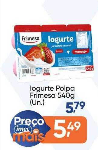 Imec Supermercados Iogurte polpa frimesa oferta