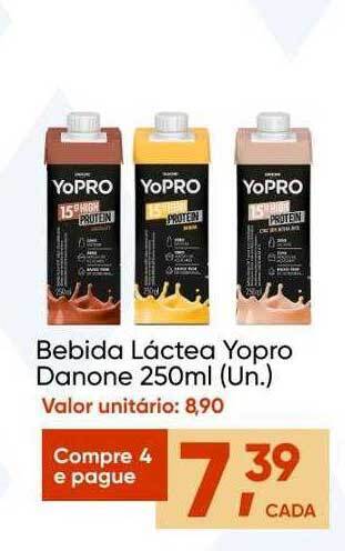 Imec Supermercados Bebida láctea yopro danone oferta
