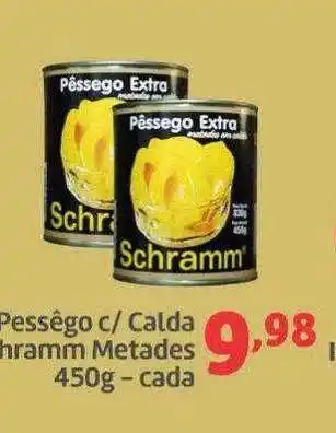 Pessêgo c- calda schramm metades - cada