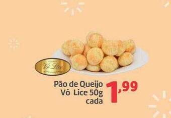 Belem Supermercados Pão de queijo vó lice cada oferta