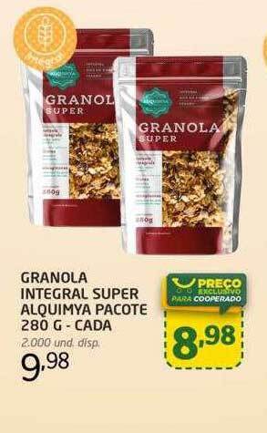 Cooper Granola integral super alquimya oferta