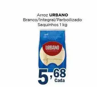 Supermercados Mundial Arroz urbano branco-integral parboilizado saquinho oferta