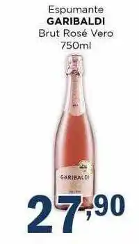 Supermercados Mundial Espumante garibaldi brut rosé vero oferta