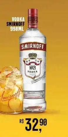Supermercados Mundial Vodka smirnoff oferta