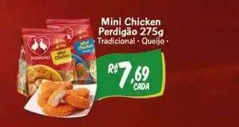 Supermercados Mundial Mini chicken perdigão oferta