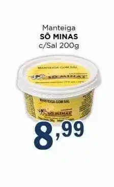 Supermercados Mundial Manteiga sô minas c-sal oferta