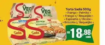 Supermercados Mundial Torta sadia oferta