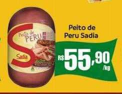 Peito de peru sadia