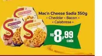 Supermercados Mundial Mac'n cheese sadia oferta