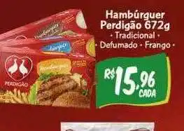Supermercados Mundial Hambúrguer perdigão oferta