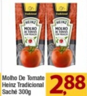 Molho de Tomate Heinz Tradicional sache 300g