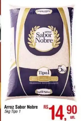 Arroz Sabor Nobre 5kg tipo 1