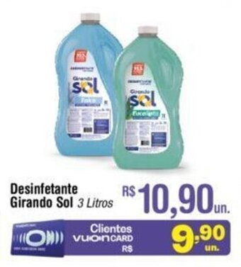 Fort Atacadista Desinfetante Girando Sol 3L oferta