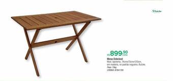 Leroy Merlin Mesa dobrável oferta