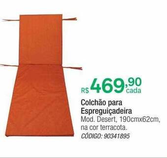 Colchão para espreguiçadeira