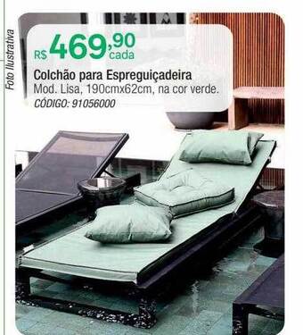 Leroy Merlin Colchão para espreguiçadeira oferta