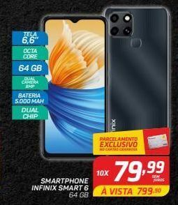 GBarbosa Smartphone infinix smart 6 oferta