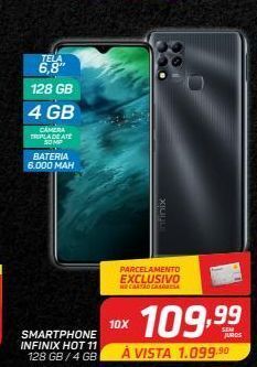 GBarbosa Smartphone infinix hot 11 oferta