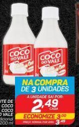 GBarbosa Leite de coco coco do valle 200ml oferta