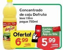 Supermercados Princesa Concentrado de caju dafruta 750ml oferta
