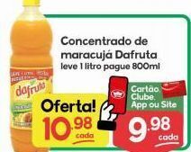Supermercados Princesa Concentrado de maracujá dafruta 800ml oferta