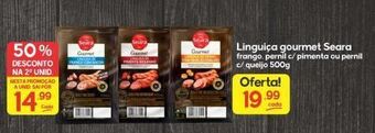 Supermercados Princesa Linguiça gourmet seara 500g oferta