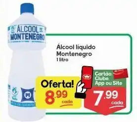 Álcool montenegro 1l