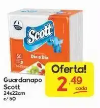 Guardanapos scott 50un