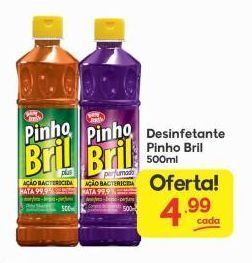 Supermercados Princesa Desinfetante pinho bril 500ml oferta