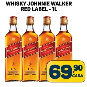 Dom Atacadista Whisky johnnie walker red label oferta