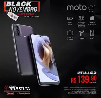 Móveis Brasília Moto g31 oferta
