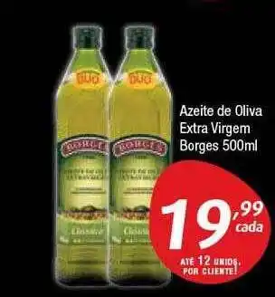 Supermercados Intercontinental Azeite de oliva extra virgem borges oferta