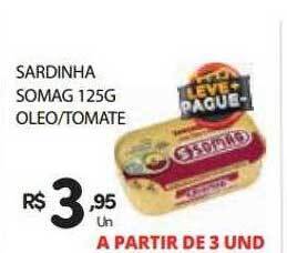 Supermercado Vitorino Sardinha somag oleo tomate oferta