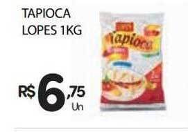 Supermercado Vitorino Tapioca lopes oferta