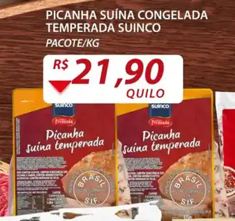 Assaí Atacadista Picanha Suina Congelada Temperada Suinco 1kg oferta