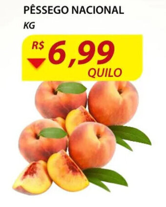 Assaí Atacadista Pessego Nacional 1kg oferta