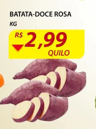 Assaí Atacadista Batata Doce Roxa 1kg oferta