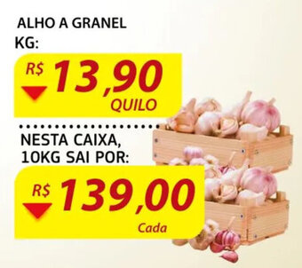 Assaí Atacadista Alho a granel 1kg oferta