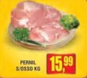 Pernil s/ osso 1kg