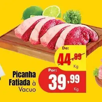 Barbosa Supermercados Picanha fatiada oferta