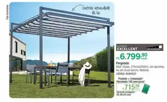 Leroy Merlin Pergolado mod. elysia 310cmx350cm oferta