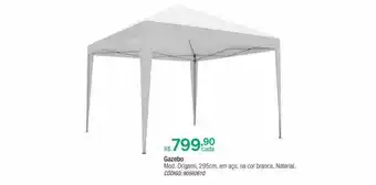Gazebo mod. origami 295cm